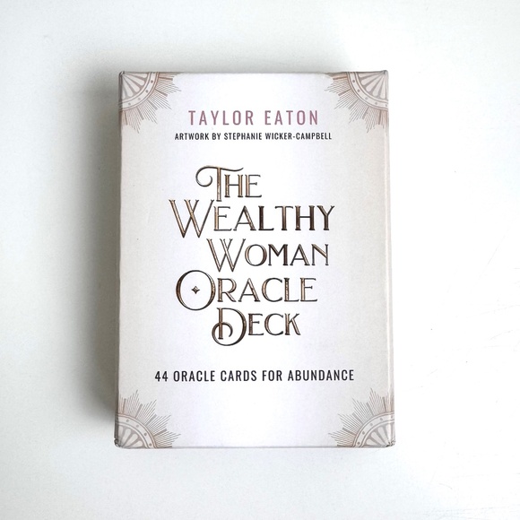 The Wealthy Woman Oracle Deck by Taylor Eaton - 44 Cards & Guidebook - Picture 1 of 4